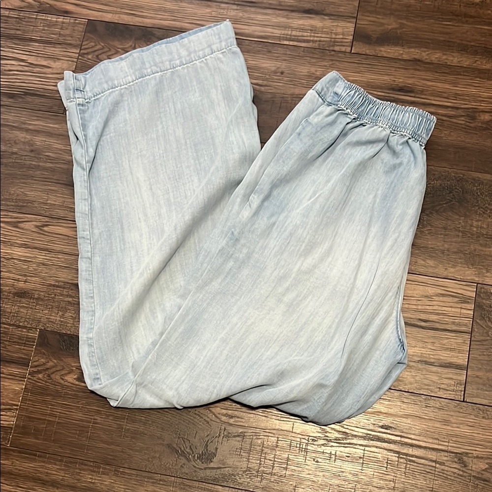 Cloth & Stone Light Blue Wide Leg Pants